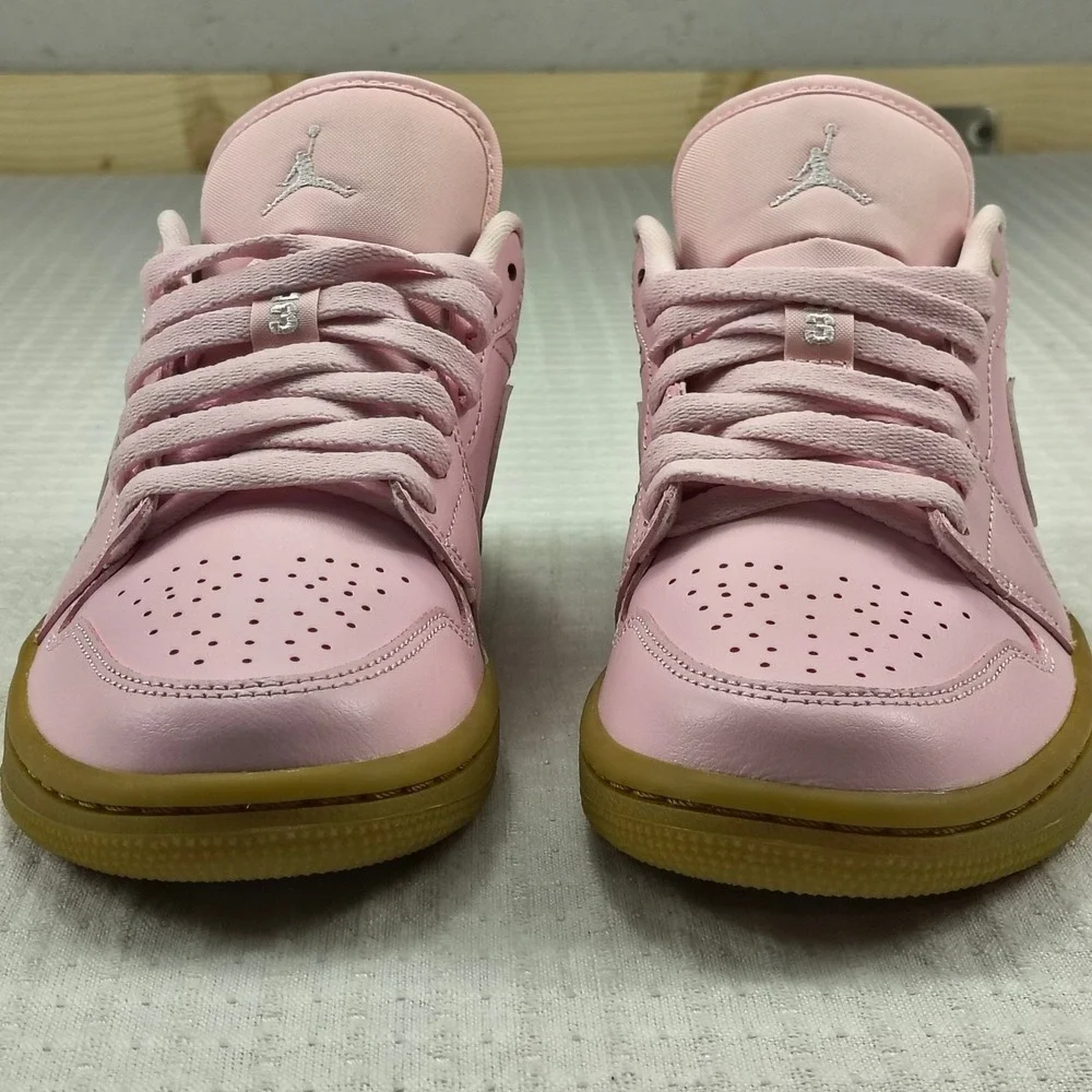 Nike Air Jordan 1 Low‎ Arctic Pink White Gum Womens 6.5 DC0774-601 Sneakers